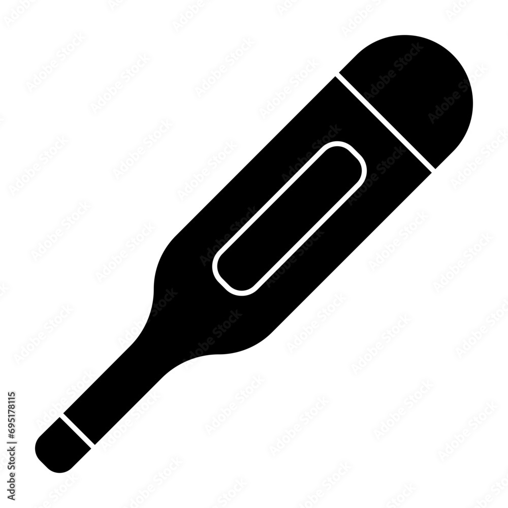 Illustration of Thermometer Vector Design Illustration of Thermometer Vector Design