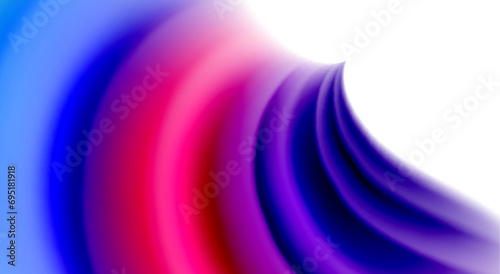 Color mixing liquid rainbow shape background