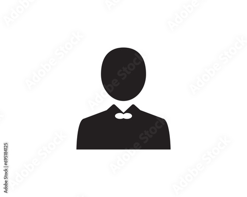 Businessman icon vector symbol desig illustration