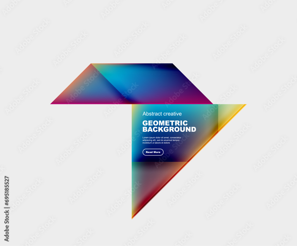 Gradient triangles vector abstract background Gradient triangles vector abstract background
