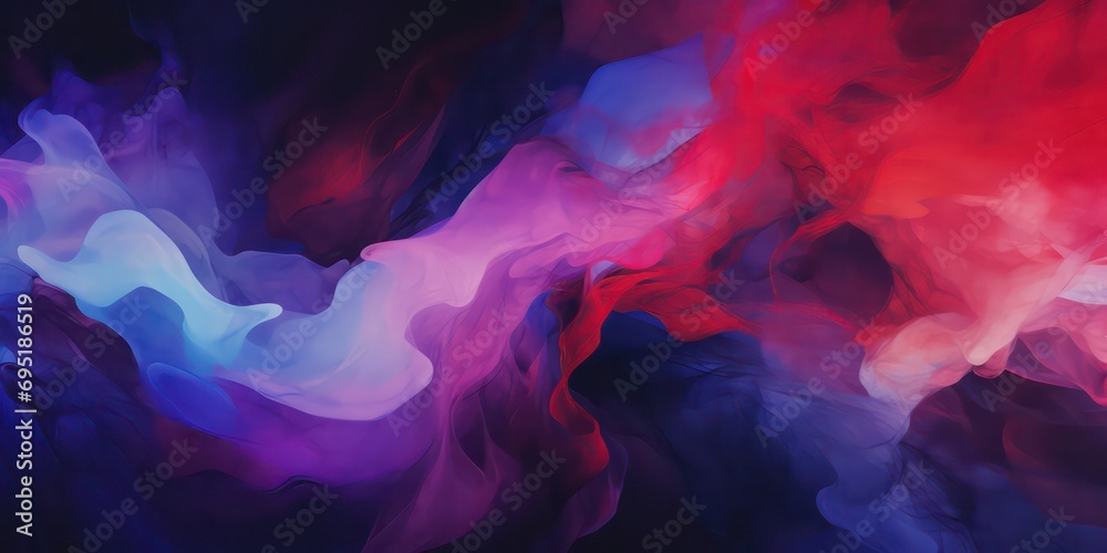 Captivating abstract background featuring dark blue, purple.