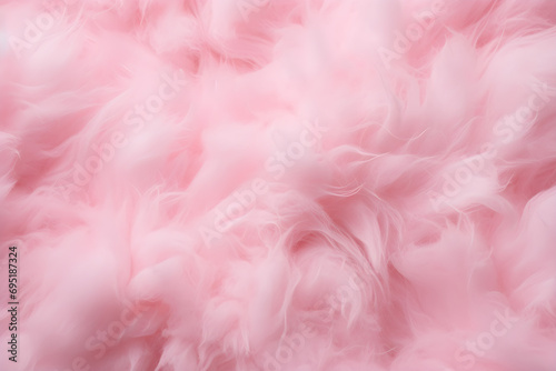 pink fur background fluffy texture © sam