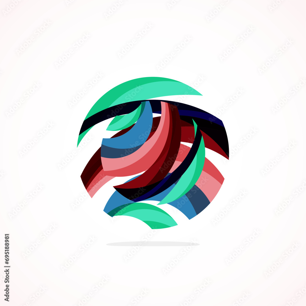 Abstract circle logo - minimalist emblem, timeless and universal shape of circle. Unique logo represent range of brands and concepts, encapsulating simplicity and creativity in single, iconic image Abstract circle logo - minimalist emblem, timeless and universal shape of circle. Unique logo represent range of brands and concepts, encapsulating simplicity and creativity in single, iconic image