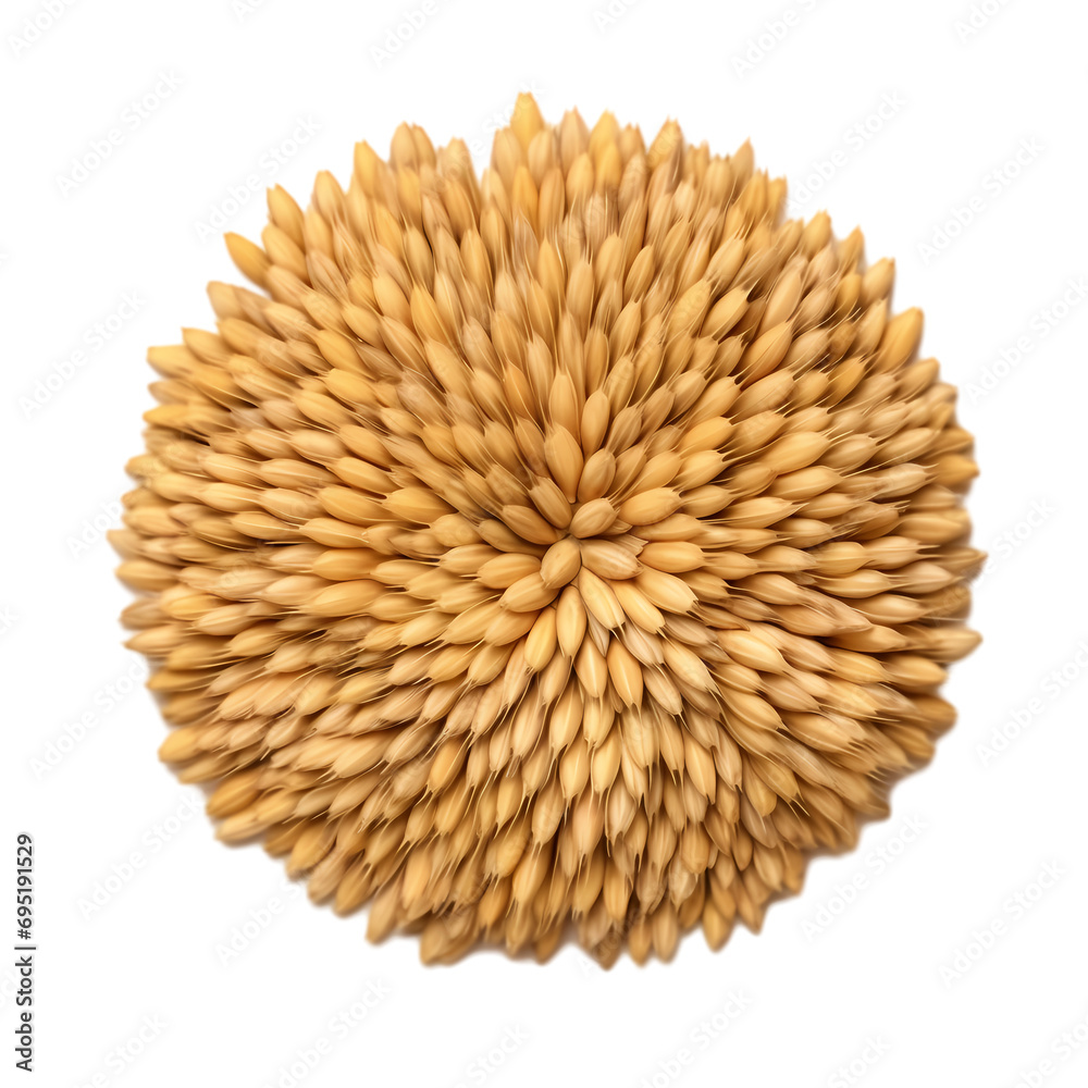 Wheat seeds isolated on transparent background Wheat seeds isolated on transparent background