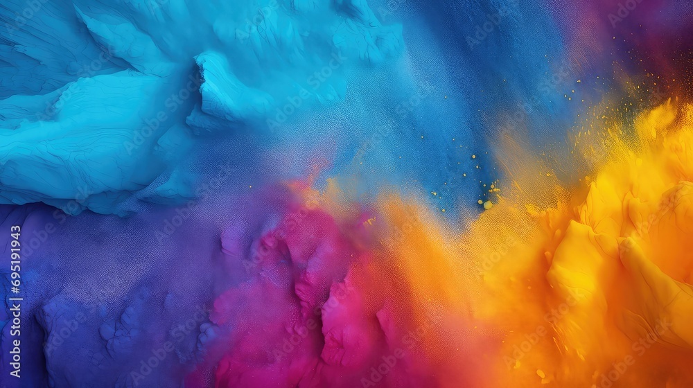 Colorful Powder Texture Background