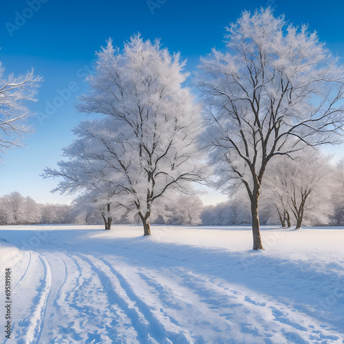 trees in winter © Rewat