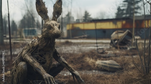 Animals affected by mutations in Chernobyl