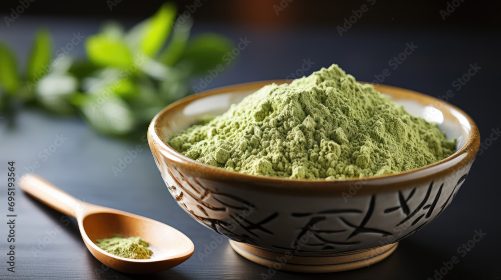 Matcha Tea and green tea