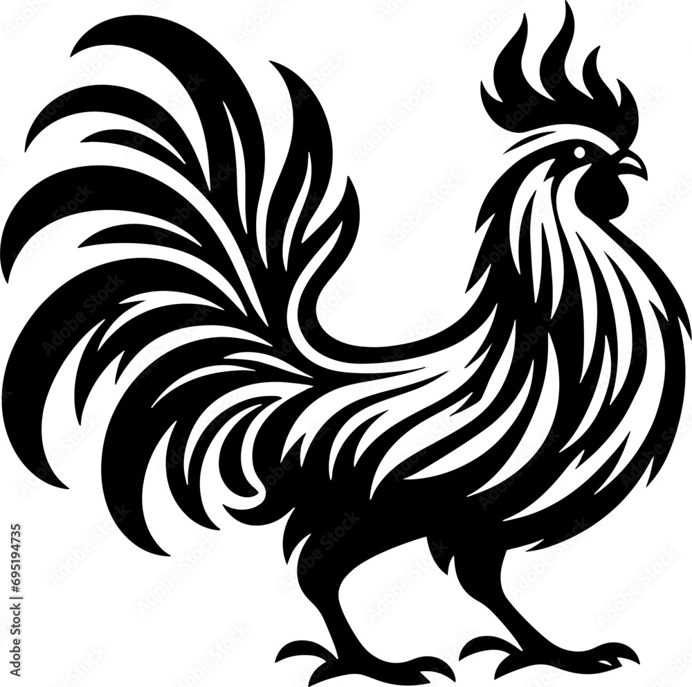 Obraz premium Phoenix Chicken icon 17