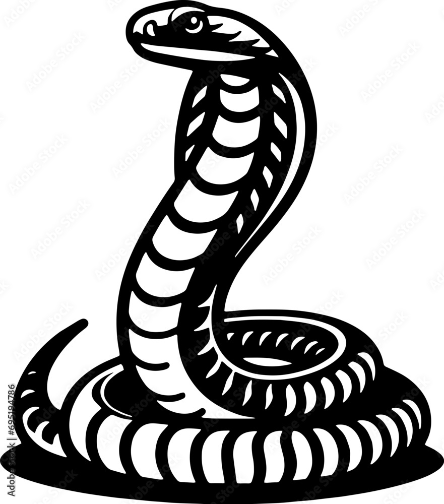 Fototapeta premium Philippine Cobra icon 20