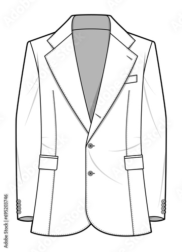Jacket, Utility Jacket, Fashion Cad, Hoodie, Fashion Cad, Vest Illustration cad, blazer, formal blazer