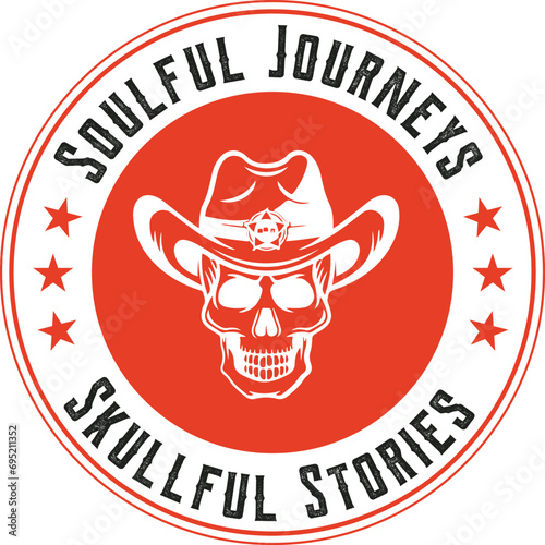 Skull concept t-shirt vector graphic
