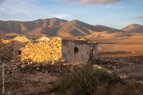 Geisterstadt La Florida auf der Kanareninsel Fuerteventura photo