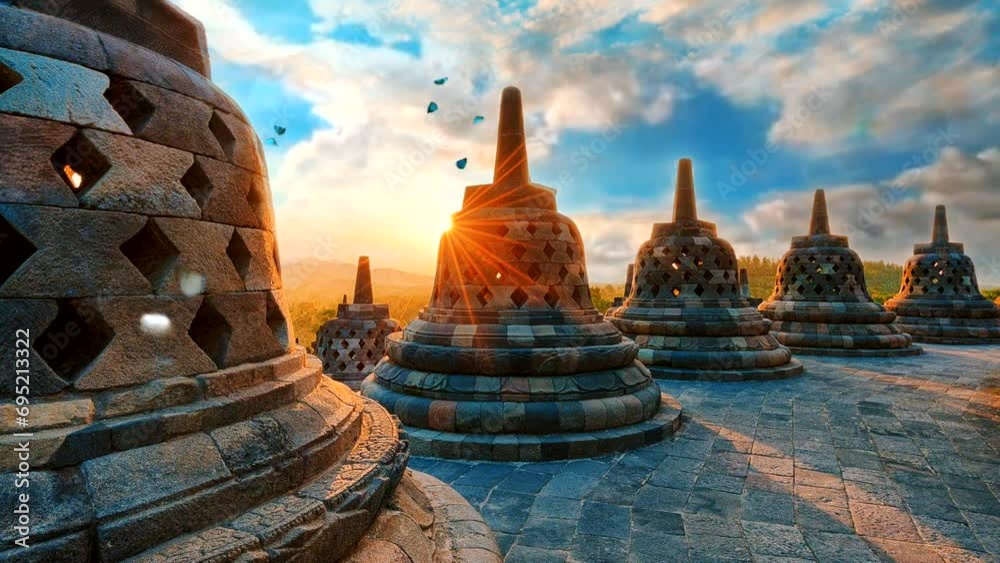 Borobudur temple 