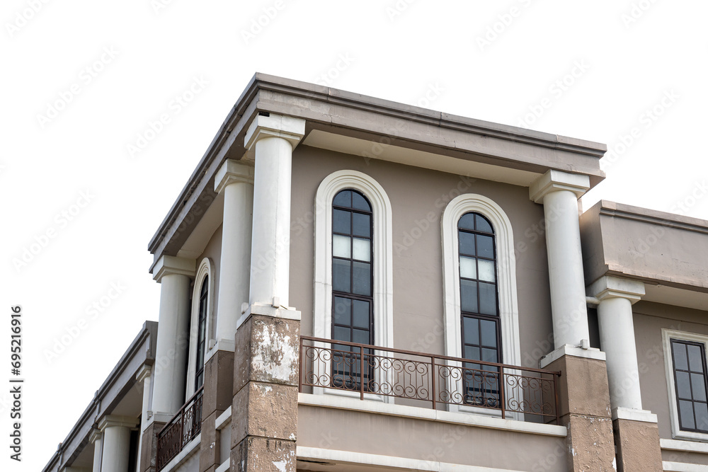 Residential houses in a housing area