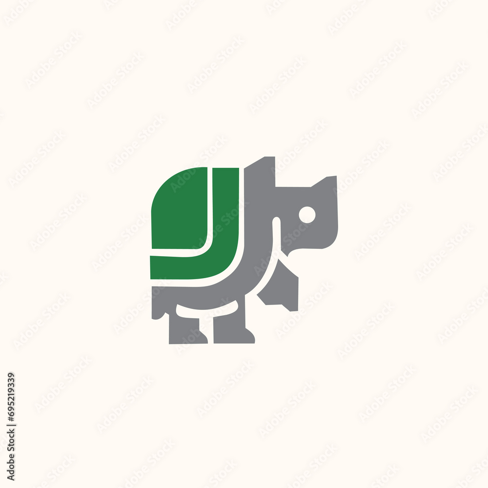 Turlte simple logo design. modern icon turtle logo design 