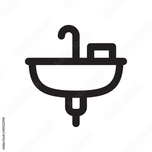 sink line icon