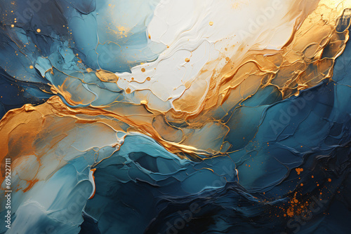 Abstract Golden Foil wall art, Golden Foil brush stroke Painting style, Oil Painting artistic artwork, for Wall art canvas printing