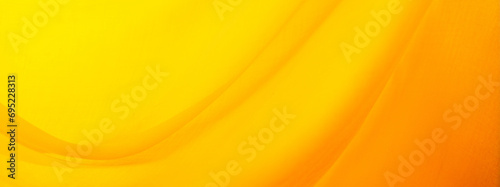 Yellow wavy fabric texture background