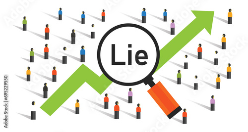 Lie in statistics data number lies misleading fake false collection result analysis count survey