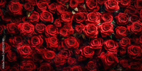 Red rose background © krishnendu