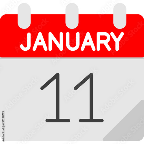11 January Icon
