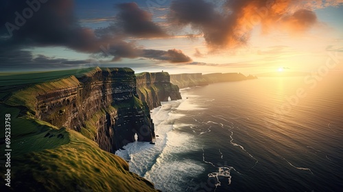 Cliff of Moher Ireland photo