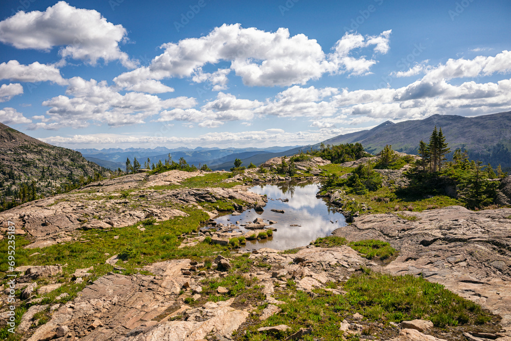 High country landscape in the Holy Cross Wilderness, Colorado