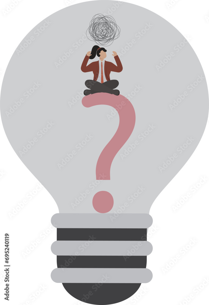 Lack of creativity Businesswoman, Laziness, Assistance, Banking Lack of creativity Businesswoman, Laziness, Assistance, Banking