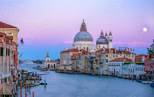 Sunset at grand canal, Venice