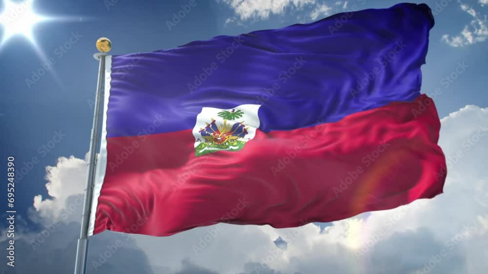  Haiti flag