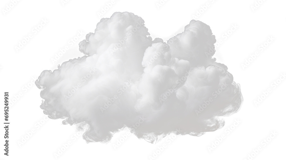 white cloud isolated on a transparent background. white cloud isolated on a transparent background.