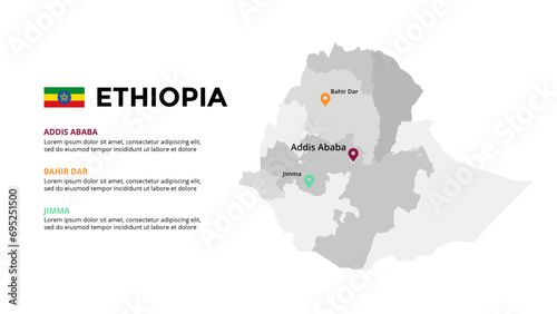 Infographic maps for African countries elements design for presentation  can be used for presentation  workflow layout  diagram  annual report  web design.