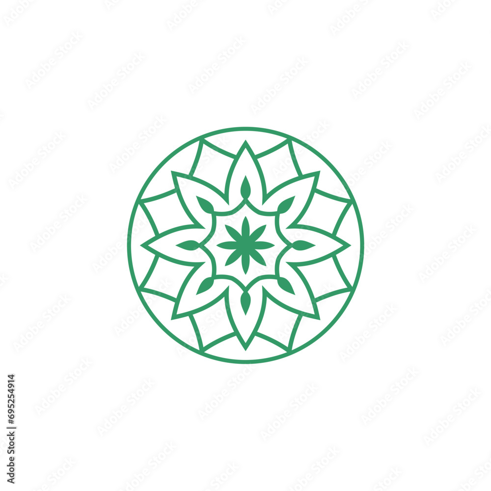 set of vector mandala elements ethnic set of vector mandala elements ethnic