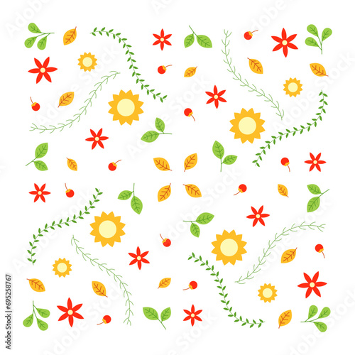 Floral Pattern Background