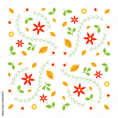 Floral Pattern Background