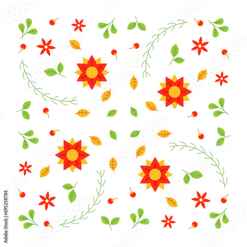 Floral Pattern Background