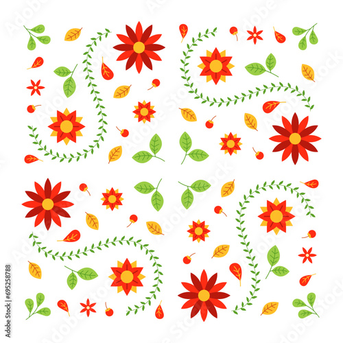Floral Pattern Background