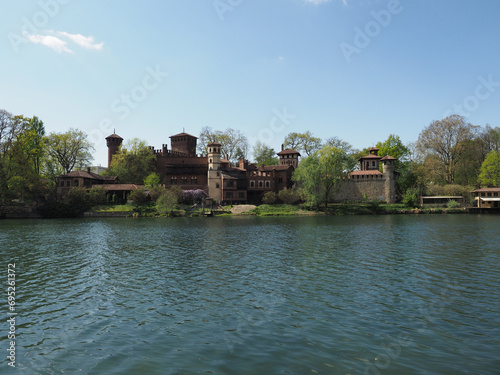 Medieval Castle in Turin (ID: 695261372)