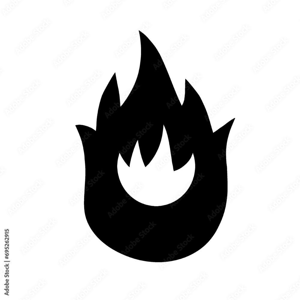black fire icon isolated on white and transparent background vector illustration. concept of hot deal, hot item, flame, danger, burn, risk, heat, hot surface black fire icon isolated on white and transparent background vector illustration. concept of hot deal, hot item, flame, danger, burn, risk, heat, hot surface