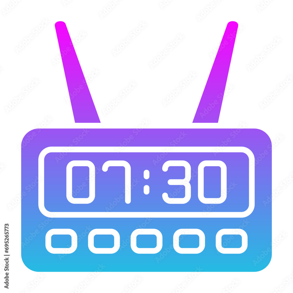 Smart Clock Icon Smart Clock Icon