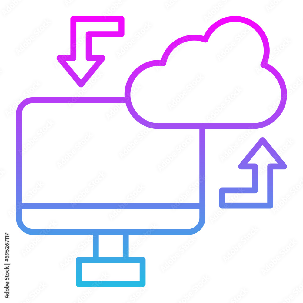 Cloud Sync Icon Cloud Sync Icon