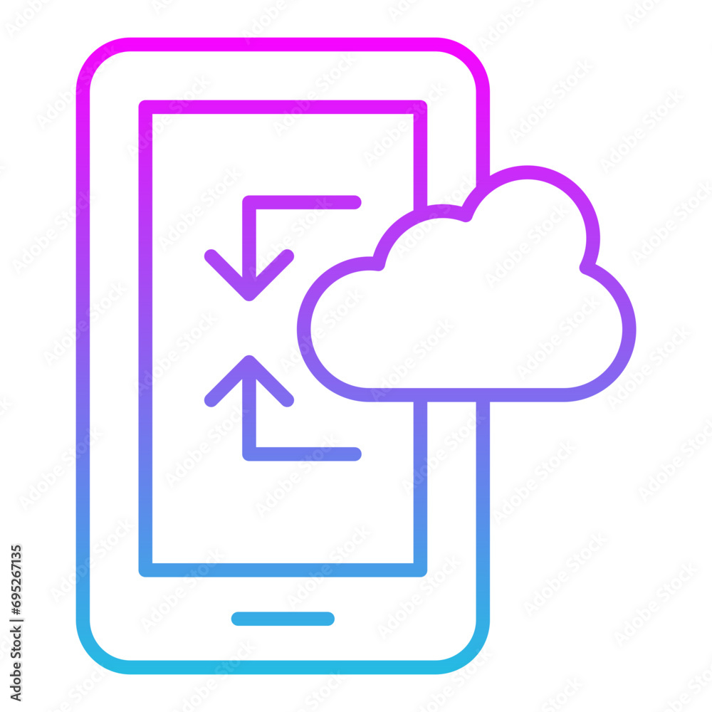 Phone Sync Icon Phone Sync Icon