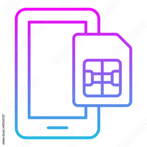 Phone Sim Icon