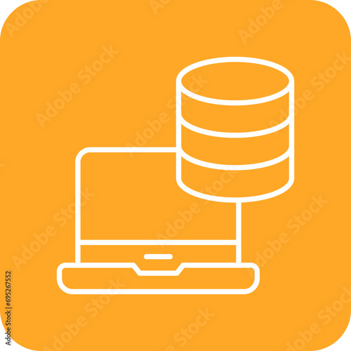 Laptop Storage Icon