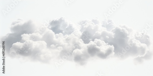A jetliner soaring through the sky surrounded by fluffy clouds. Perfect for travel or aviation-related projects photo