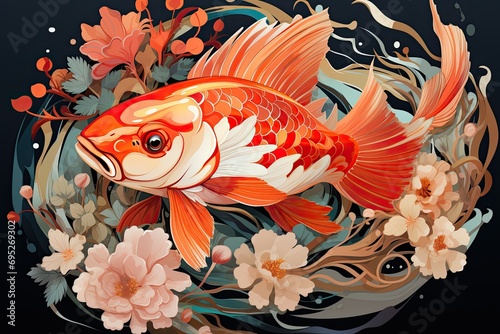 Beautiful koi