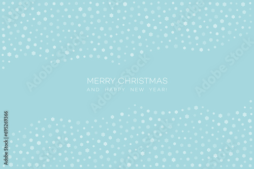 blue christmas background