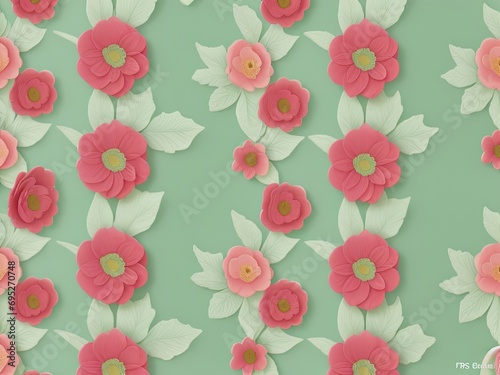 floral pattern background that may be used for Christmas cards and invitations