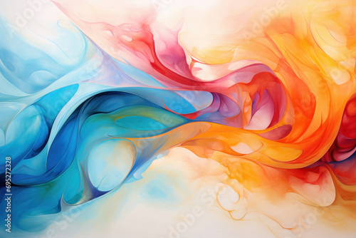 vibrant color abstract for wallpaper